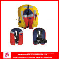 Stainless Steel Buckle and D-Ring Inflatable Safety Life Jacket